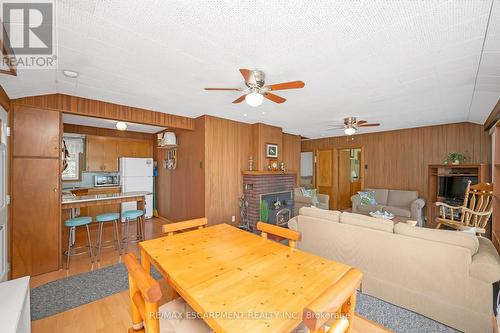 1012 Armstrong Road, Gravenhurst, ON - Indoor With Fireplace