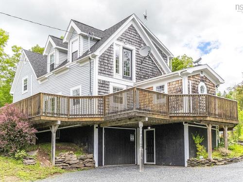 1006 Middle River Road, Rocklin, NS - Outdoor With Deck Patio Veranda