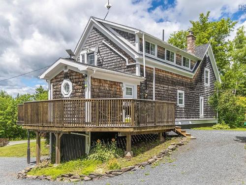 1006 Middle River Road, Rocklin, NS - Outdoor With Deck Patio Veranda