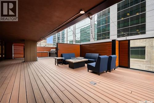 1102 1914 Hamilton Street, Regina, SK - Outdoor With Deck Patio Veranda With Exterior