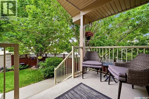 3940 Nottingham Crescent, Regina, SK - Outdoor With Deck Patio Veranda With Exterior