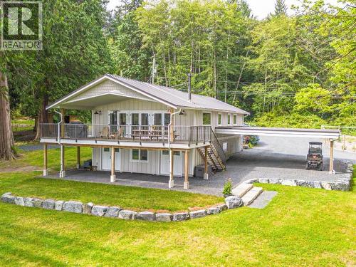 2158 Roberts Road, Powell River, BC - Outdoor With Deck Patio Veranda
