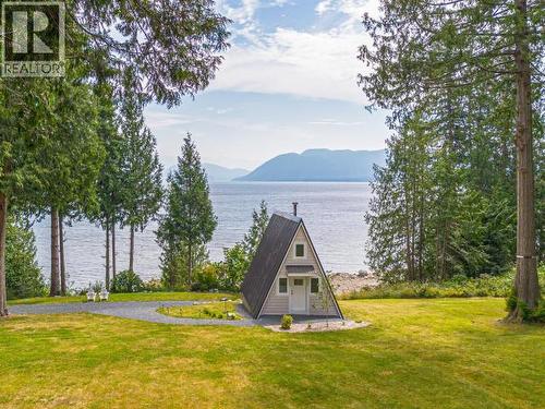 2158 Roberts Road, Powell River, BC - Outdoor With Body Of Water With View