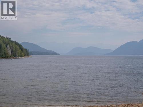 2158 Roberts Road, Powell River, BC - Outdoor With Body Of Water With View