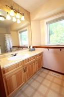 custom vanity in hickory - 