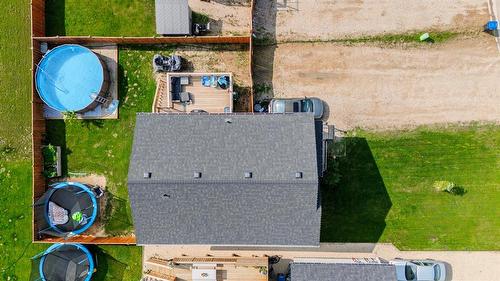 73 York Crescent, Steinbach, MB - Outdoor With Above Ground Pool