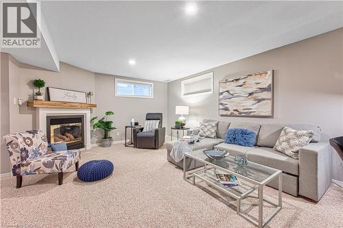 418 Sandbanks Crescent, Waterloo, ON - Indoor With Fireplace
