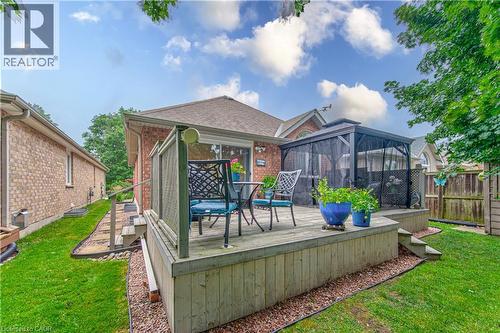 418 Sandbanks Crescent, Waterloo, ON - Outdoor With Deck Patio Veranda