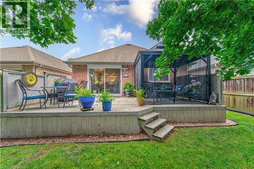 418 Sandbanks Crescent, Waterloo, ON - Outdoor With Deck Patio Veranda