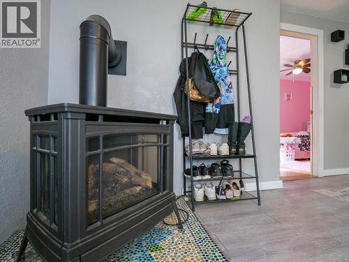 201 Lewis Drive, Quesnel, BC - Indoor With Fireplace
