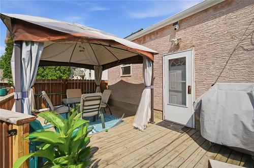 Back Yard Deck - 803 Day Street, Winnipeg, MB - Outdoor With Deck Patio Veranda With Exterior