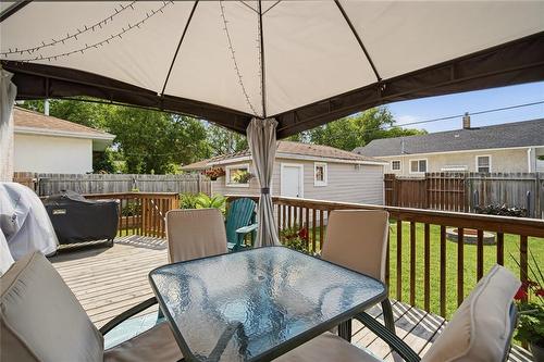 803 Day Street, Winnipeg, MB - Outdoor With Deck Patio Veranda With Exterior