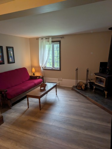 Sous-sol - 49 Ch. De La Rouge, Brébeuf, QC - Indoor Photo Showing Living Room
