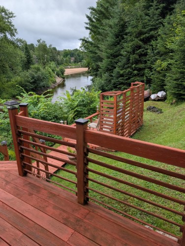 Balcon - 49 Ch. De La Rouge, Brébeuf, QC - Outdoor