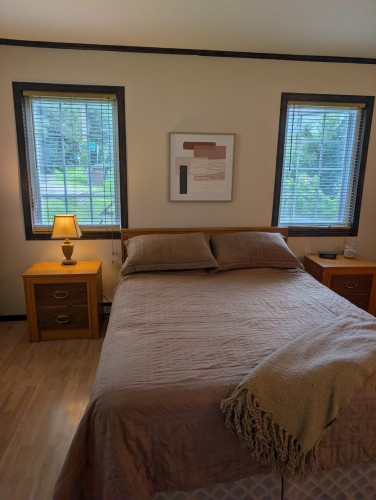 Chambre à coucher principale - 49 Ch. De La Rouge, Brébeuf, QC - Indoor Photo Showing Bedroom