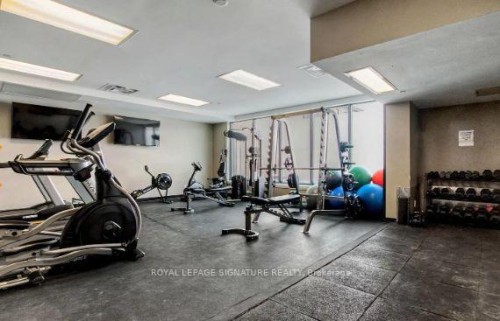 706-53 Arthur Street S, Guelph, ON - Indoor Photo Showing Gym Room
