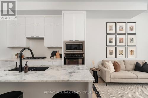 167 Sammon Avenue, Toronto, ON - Indoor Photo Showing Kitchen With Double Sink With Upgraded Kitchen