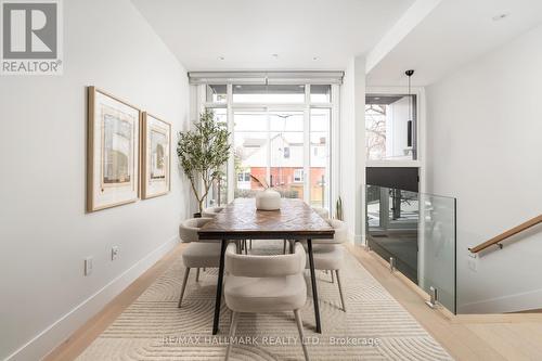 167 Sammon Avenue, Toronto, ON - Indoor Photo Showing Dining Room
