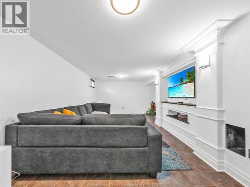 4891 Seminole, Windsor, ON - Indoor With Fireplace