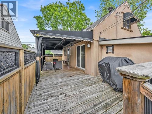 4891 Seminole, Windsor, ON - Outdoor With Deck Patio Veranda With Exterior