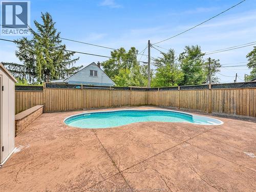 4891 Seminole, Windsor, ON - Outdoor With In Ground Pool With Backyard