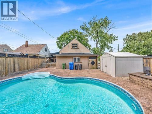 4891 Seminole, Windsor, ON - Outdoor With In Ground Pool With Backyard