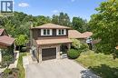 Two-story residence featuring a brick facade and brown siding - 8 Perin Place, Kitchener, ON  - Outdoor 