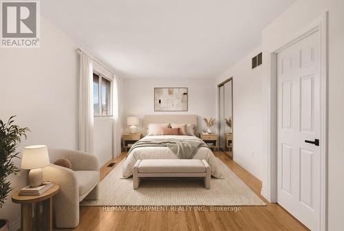 VIRTUALLY STAGED - 345 Berkindale Drive, Hamilton, ON - Indoor Photo Showing Bedroom