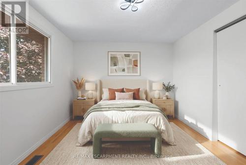 VIRTUALLY STAGED - 345 Berkindale Drive, Hamilton, ON - Indoor Photo Showing Bedroom