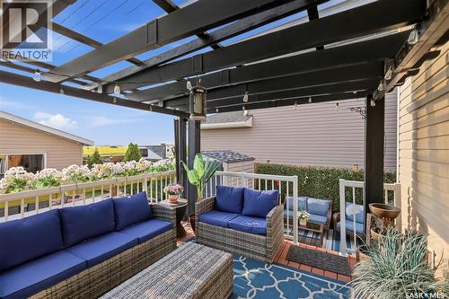 503 Maple Crescent, Warman, SK - Outdoor With Deck Patio Veranda With Exterior