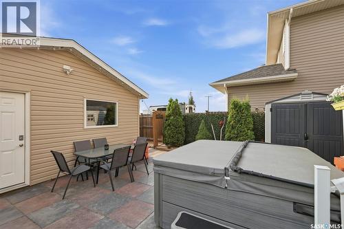 503 Maple Crescent, Warman, SK - Outdoor With Deck Patio Veranda With Exterior