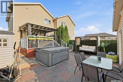 503 Maple Crescent, Warman, SK - Outdoor With Deck Patio Veranda With Exterior