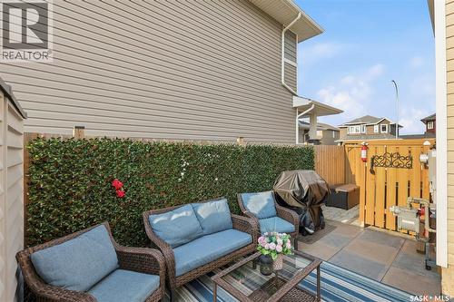 503 Maple Crescent, Warman, SK - Outdoor With Deck Patio Veranda With Exterior