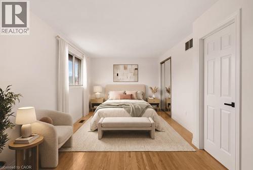 VIRTUALLY STAGED - 345 Berkindale Drive, Hamilton, ON - Indoor Photo Showing Bedroom
