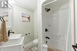 4 piece lower level bathroom. - 