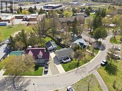 Over head look of the property across from river. - 