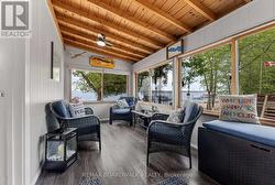 Screened in porch with actual windows and screens - 
