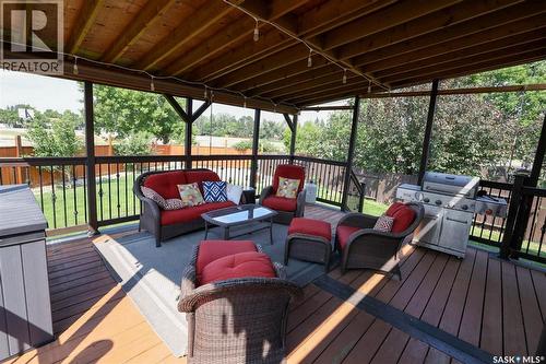 3419 Keehr Place E, Regina, SK - Outdoor With Deck Patio Veranda With Exterior