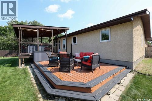 3419 Keehr Place E, Regina, SK - Outdoor With Deck Patio Veranda With Exterior