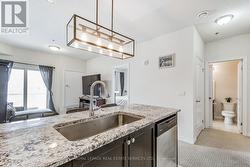 Kitchen with upgraded lighting - 
