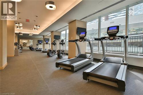 65 Bremner Boulevard Unit# 4211, Toronto, ON - Indoor Photo Showing Gym Room