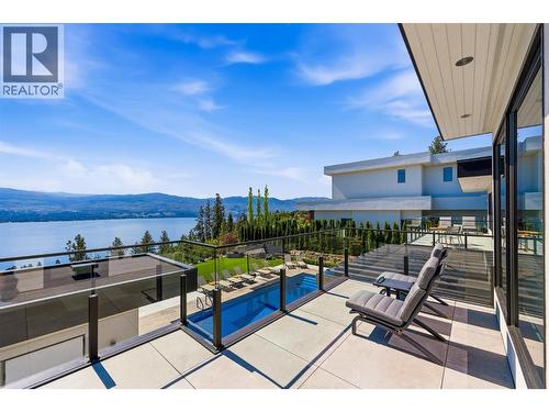 2463 Thacker Drive, West Kelowna, BC - Outdoor With Body Of Water With In Ground Pool With View