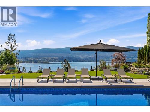 2463 Thacker Drive, West Kelowna, BC - Outdoor With Body Of Water With In Ground Pool With View