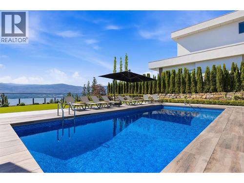 2463 Thacker Drive, West Kelowna, BC - Outdoor With In Ground Pool With Backyard