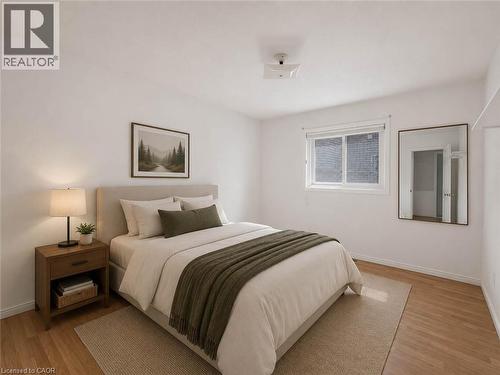 Virtually Staged - 60 Attwood Drive, Cambridge, ON - Indoor Photo Showing Bedroom