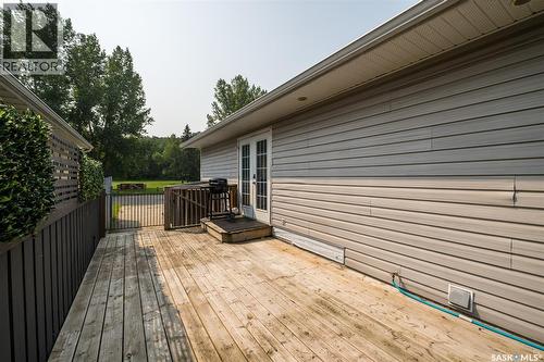 209 Macdowall Crescent, Prince Albert, SK - Outdoor With Deck Patio Veranda With Exterior