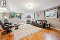 Natural gas fireplace - 