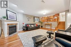 Natural gas fireplace - 