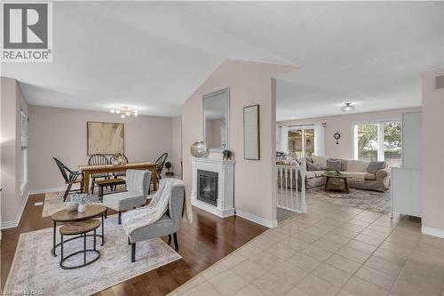 65 Thistlemoor Drive, Caledonia, ON - Indoor With Fireplace