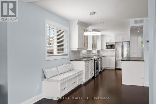 Breakfast Area / Kitchen - 8 Rastila Crescent, Ottawa, ON - Indoor Photo Showing Kitchen With Stainless Steel Kitchen With Upgraded Kitchen